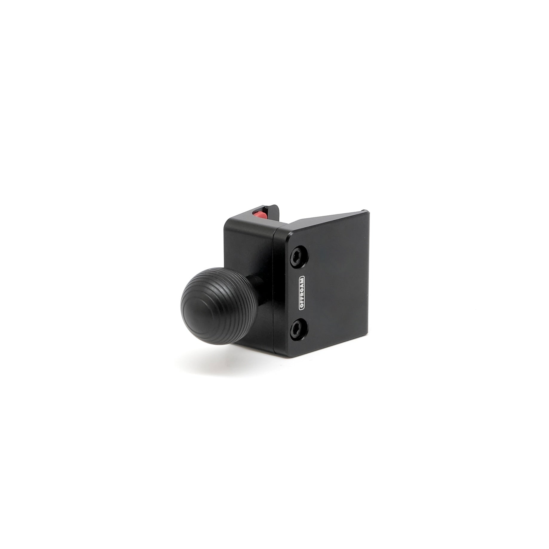 Image of Offroam Mounting Base for Ford Ranger | Everest 2015-2021. This premium all metal phone mounting base installs easily without drilling or glue. Perfect placement without blocking screens, driver view, or air flow.