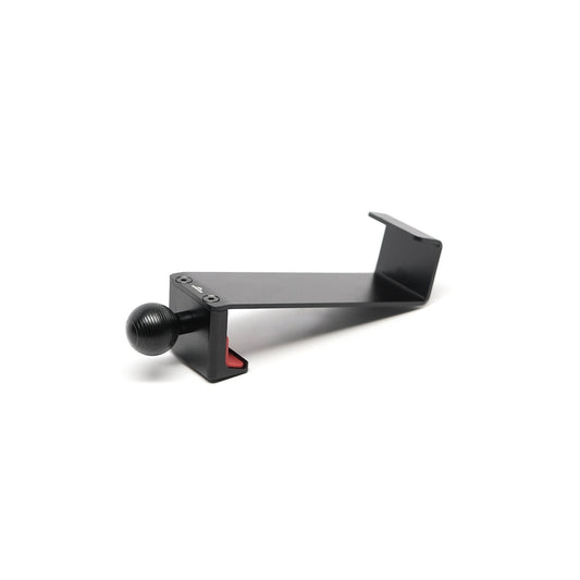 Image of Offroam Mounting Base for Mercedes-Benz Sprinter 2019-2026. This premium all metal phone mounting base installs easily without drilling or glue. Perfect placement without blocking screens, driver view, or air flow.