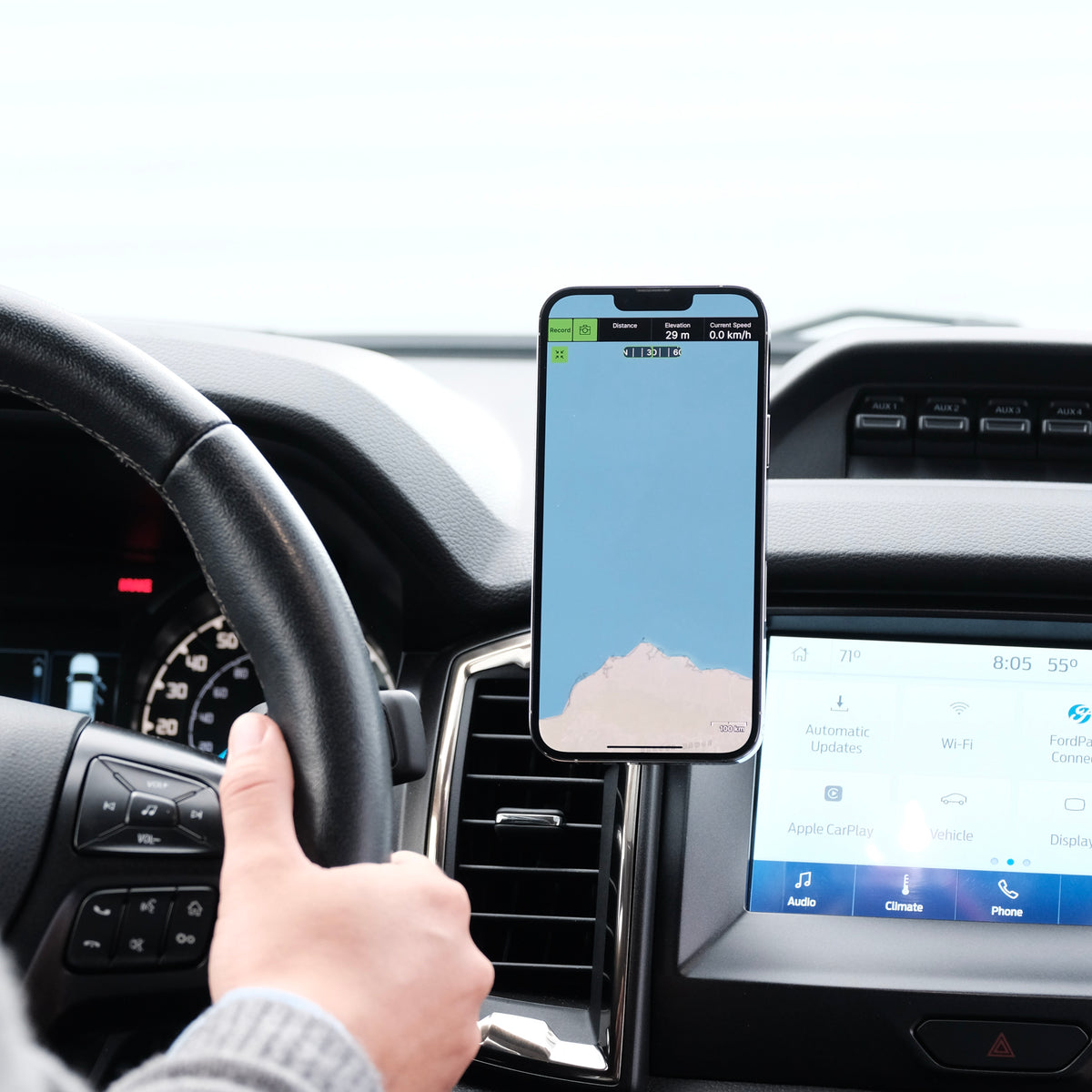 Ford Ranger | Everest 2015-2021 MagSafe-compatible Phone Mount