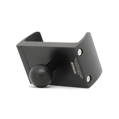 Image of Offroam Universal Phone Holder. Offroam premium all metal phone mounts install easily without drilling or glue. Perfect placement without blocking screens, driver view, or air flow.