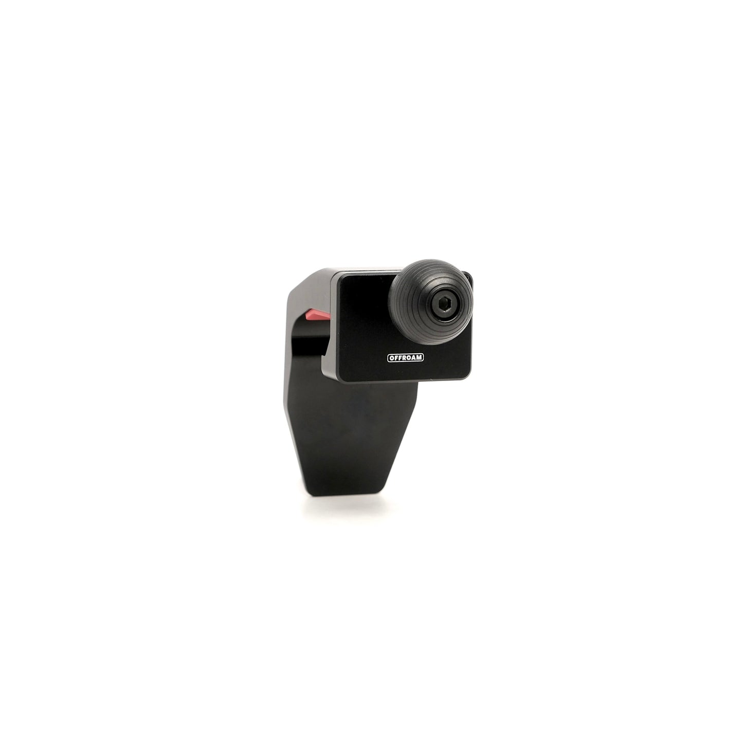 Image of Offroam Mounting Base for Toyota Land Cruiser Prado 250 2024-2025. This premium all metal phone mounting base installs easily without drilling or glue. Perfect placement without blocking screens, driver view, or air flow.