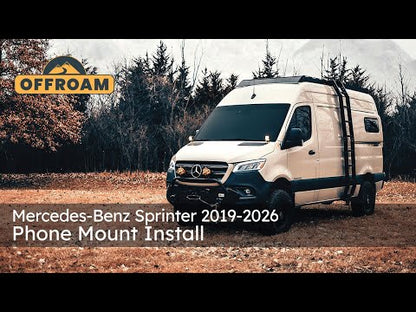 Mercedes-Benz Sprinter 2019-2026 MagSafe-compatible Phone Mount